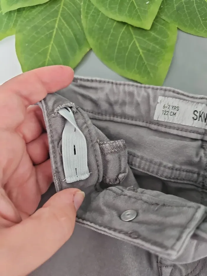 Jean skinny gris 6/7 ans - photo numéro 7