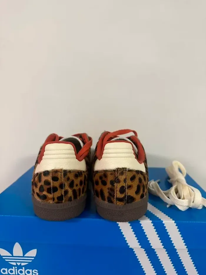 adidas Originals Samba OG 'Preloved Red Leopard' Taille 38.5 - photo numéro 4
