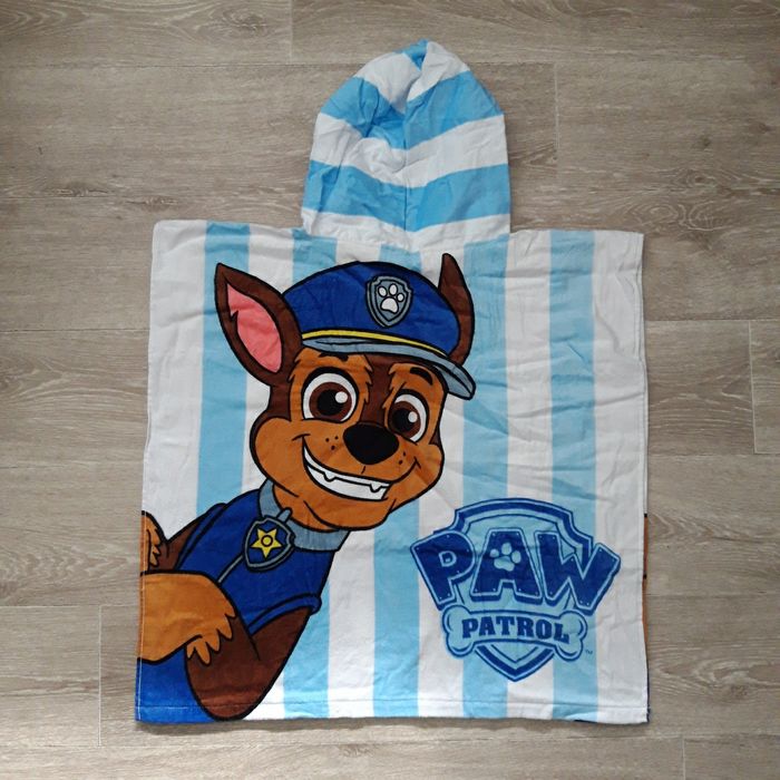 Poncho de bain Pat Patrouille Paw Patrol NEUF - photo numéro 2