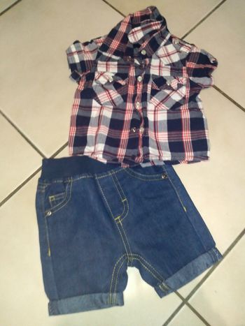 Ensemble short chemise