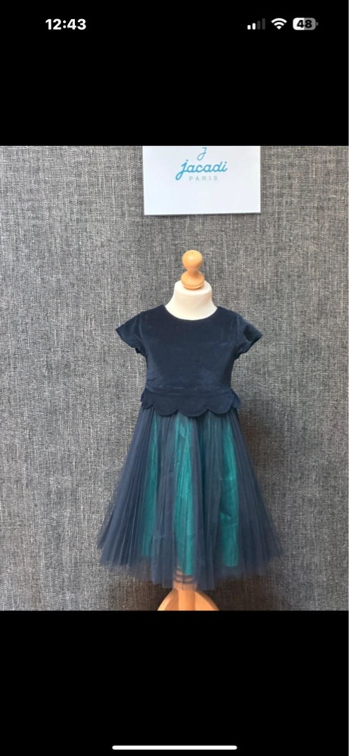 Noël: Magnifique robe de fête Jacadi 4 ans rêve 7485 - photo numéro 3