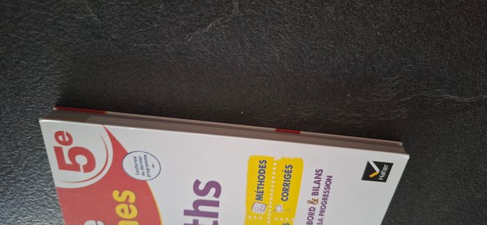Livre de maths 5e "Mon année en fiches" - photo numéro 4
