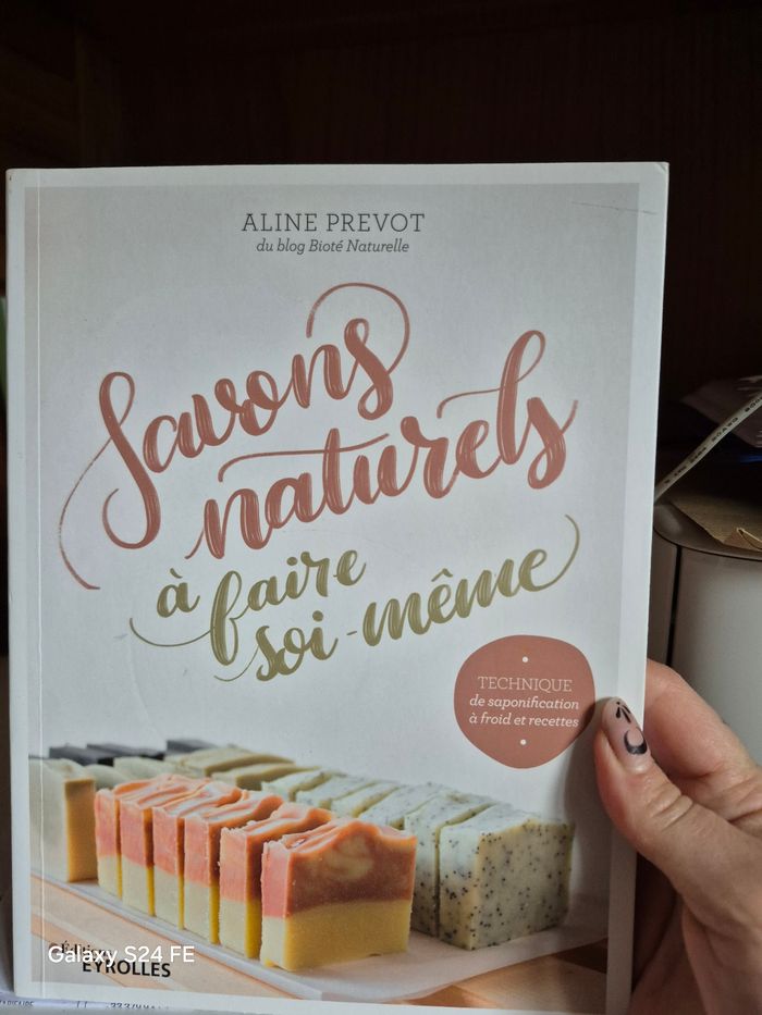 Livre fabrication de savons