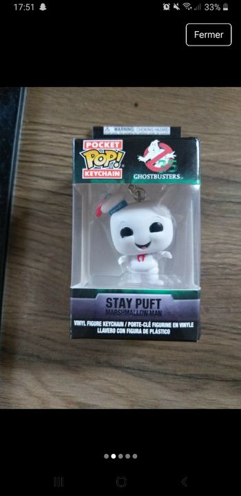Stay Puft Marshmallow Man Ghost Busters Pop