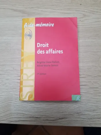 Droit des affaires