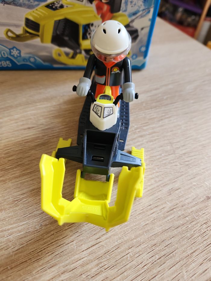 Playmobil 9285 Motoneige + boîte & notice – Très bon état - photo numéro 2