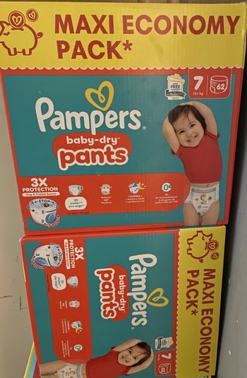 Couches pampers baby-dry pants T7