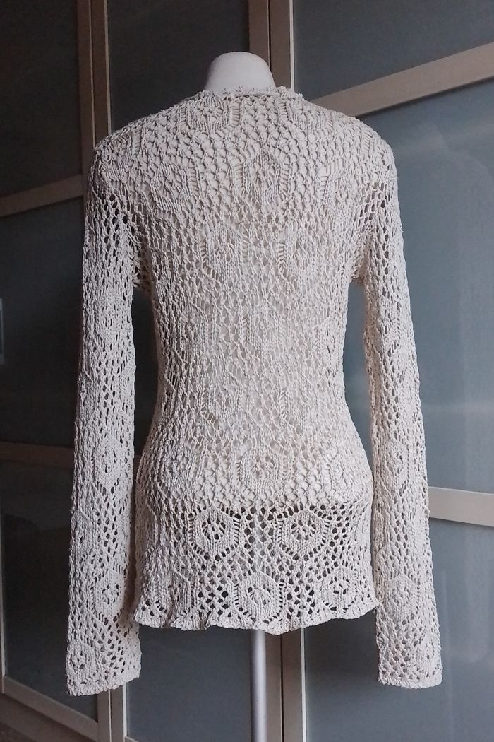 Tunique / pull en crochet taille L - photo numéro 4