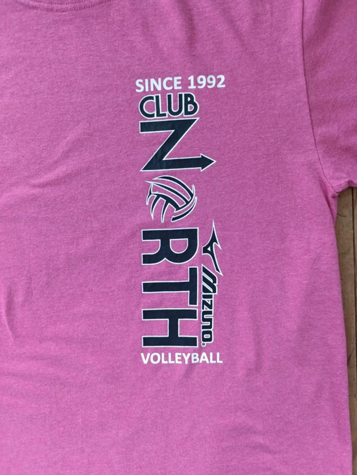 T-shirt manches courtes club North Kansas City volleyball rose M - photo numéro 2