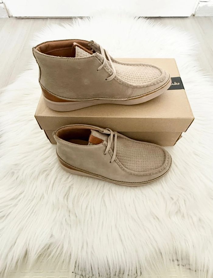 Boots Clarks Oakland Mid – Beige - mixte H/F– Taille 39,5 – Neuf avec étiquette - photo numéro 14