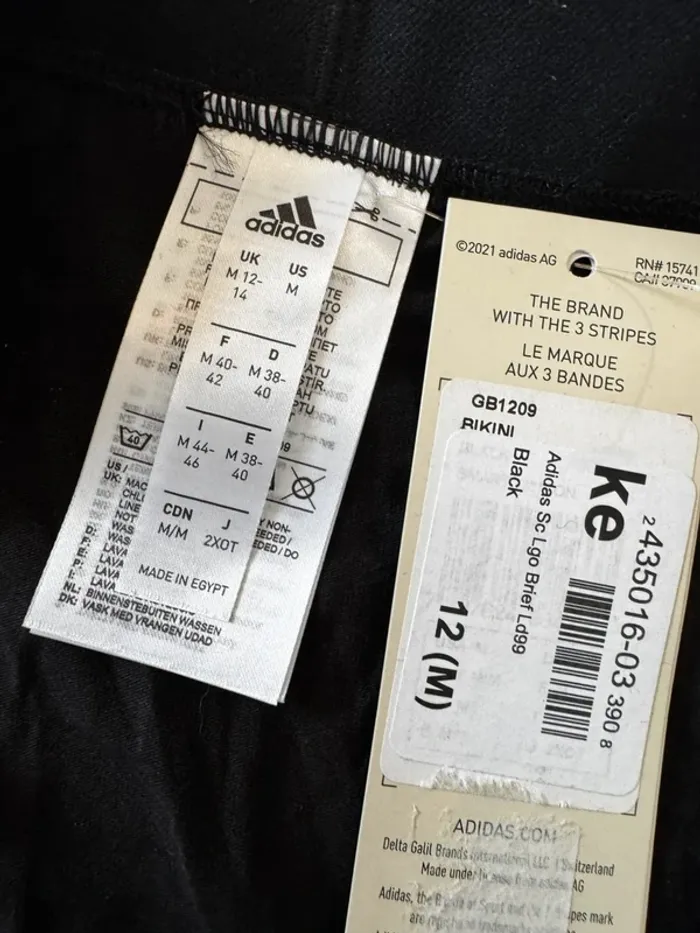 Sous-vêtement adidas, taille M, neuf avec étiquette - photo numéro 3