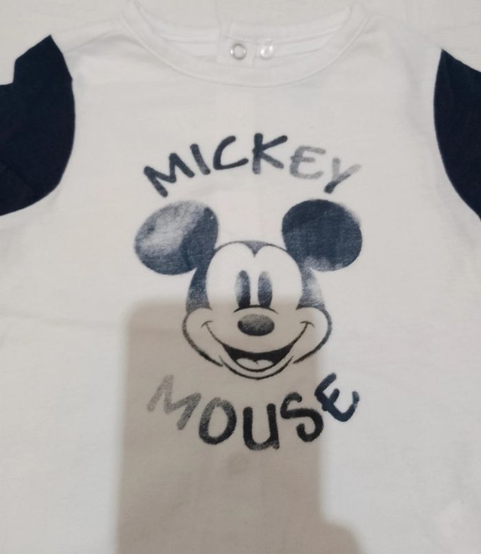 Disney ensemble short t shirt Mickey 3 mois - photo numéro 2