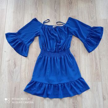 Robe bleu dur t36