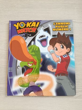 Livre yo-kai watch l'ennemi public numéro 1