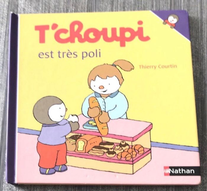 2 Livres Tchoupi est très poli et Tchoupi fait du vélo - photo numéro 2
