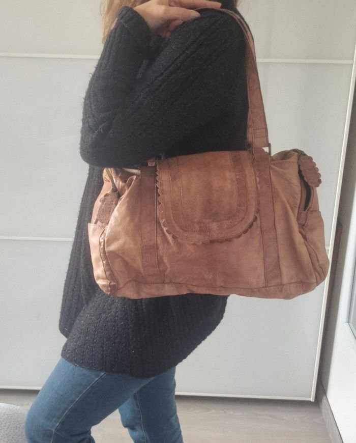 Sac à main en cuir de bulfle Piece - photo numéro 4