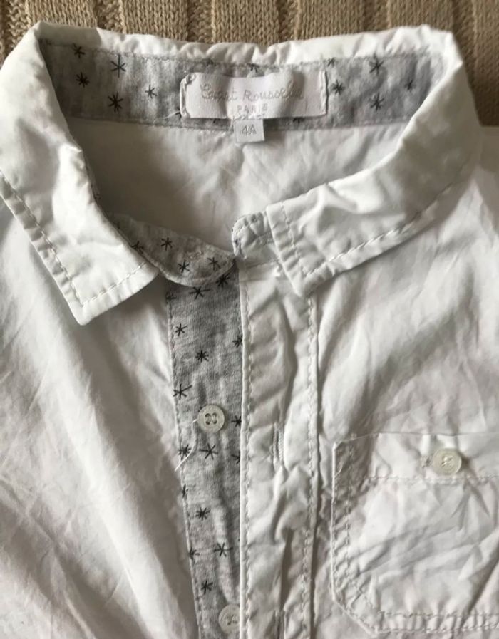 Chemise taille 4 ans cadet rousselle comme neuve - photo numéro 2