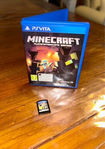 Jeu Minecraft sur Ps vita
