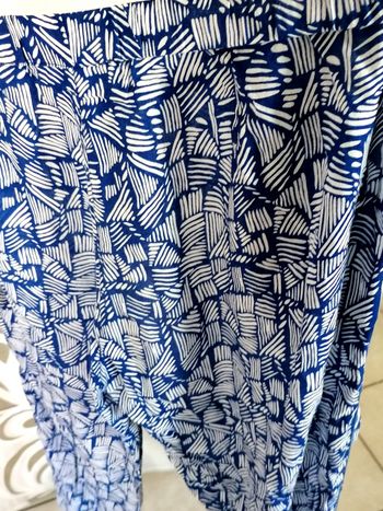 Pantalon été Kiwi St Tropez. T. XXL. Bleu 