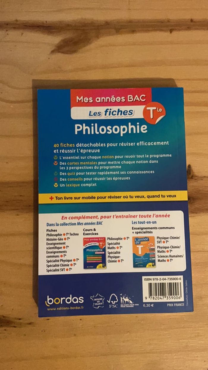 Les fiches philosophie terminal - photo numéro 2