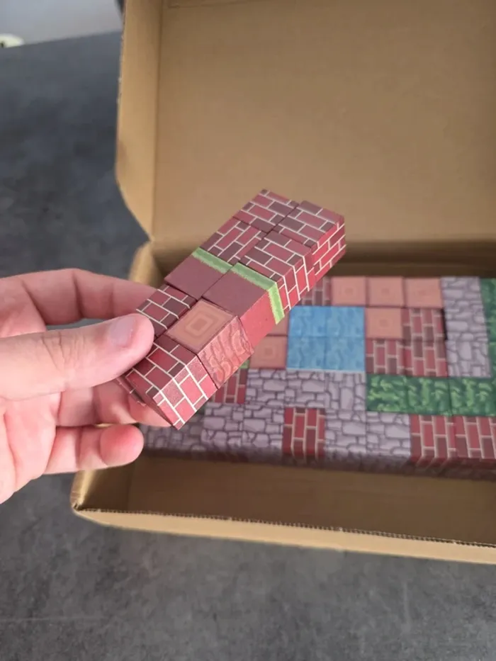 [NEUF] Lot de 100 cubes magnétiques type minecraft - photo numéro 3