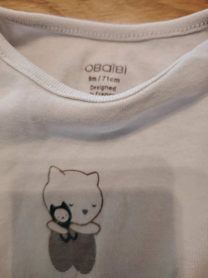 Body taille 9 mois - photo numéro 3