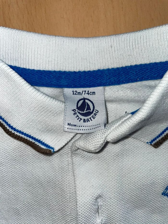 Polo Petit Bateau 12 mois - photo numéro 3