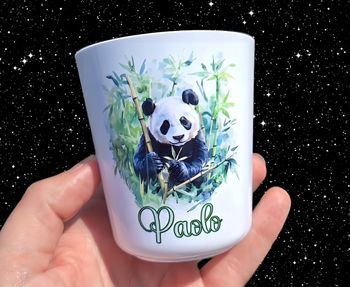 Verre gobelet  incassable  personnalisé neuf pandas