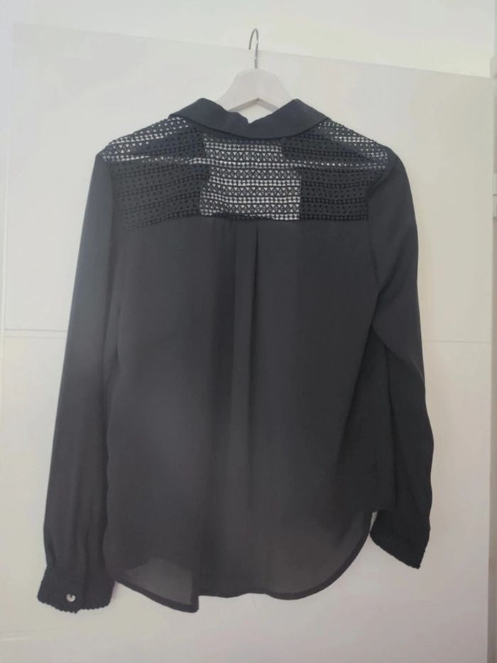 Chemise noire Mango - photo numéro 5
