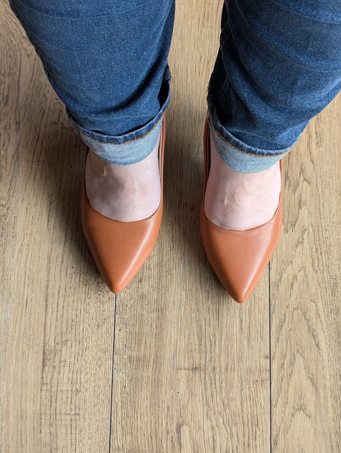 🤎 Escarpins marron clair – Comme neufs ! - photo numéro 8