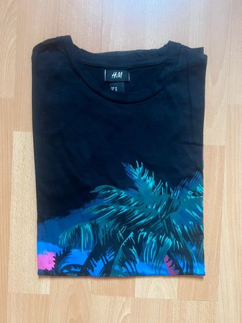 Tee-shirt homme H&M taille S noir