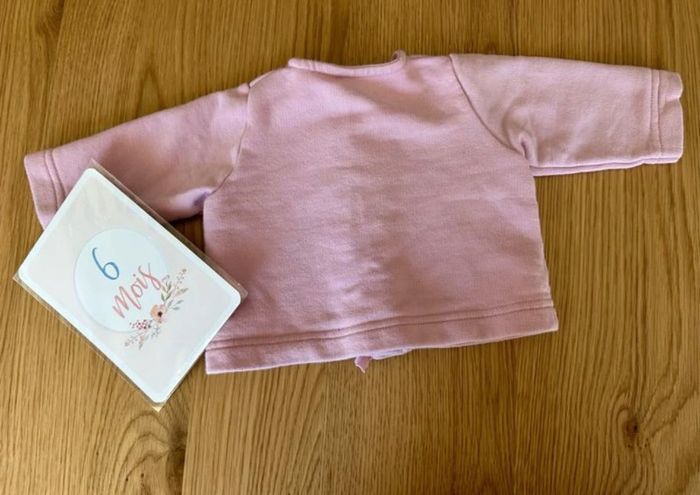 Gilet rose Petit bateau - photo numéro 2