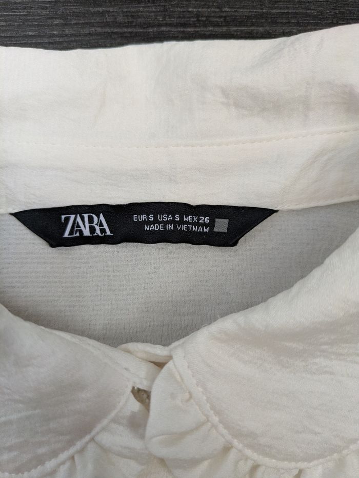 Chemisier satin zara - photo numéro 4
