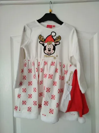 Chemise de nuit Disney Minnie - robe de Noël Disney Minnie