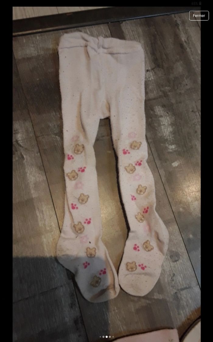 Lots de 7 de paires de collants +2offert - photo numéro 5