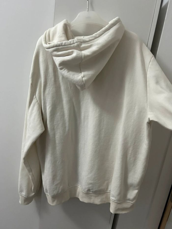 Sweat à capuche crème - photo numéro 4