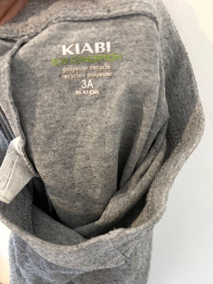 Legging gris Kiabi – Taille 3 ans (90/97 cm) - photo numéro 4