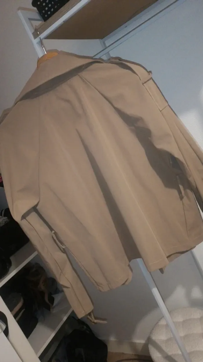 Trench court beige - photo numéro 3
