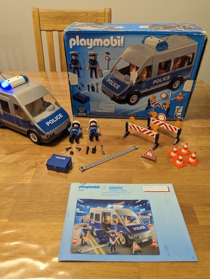 Fourgon police playmobil 9236 - photo numéro 4