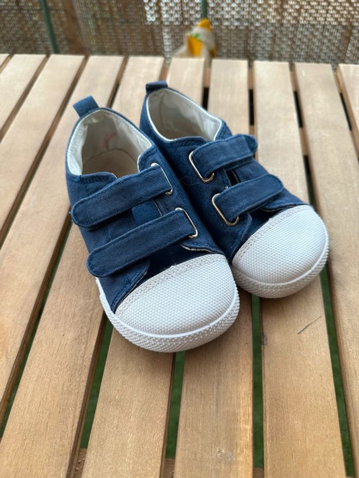 Baskets en toile blanditos taille 27