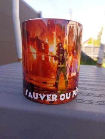 Mug Sapeurs-pompiers Sauver ou Périr