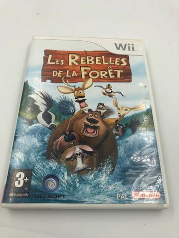 Jeu vidéo les rebelles de la forêt sur console Nintendo Wii