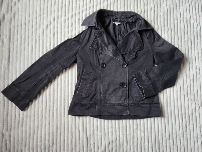Veste légère noire 3 Suisses – Taille 42 – coton – mi-saison