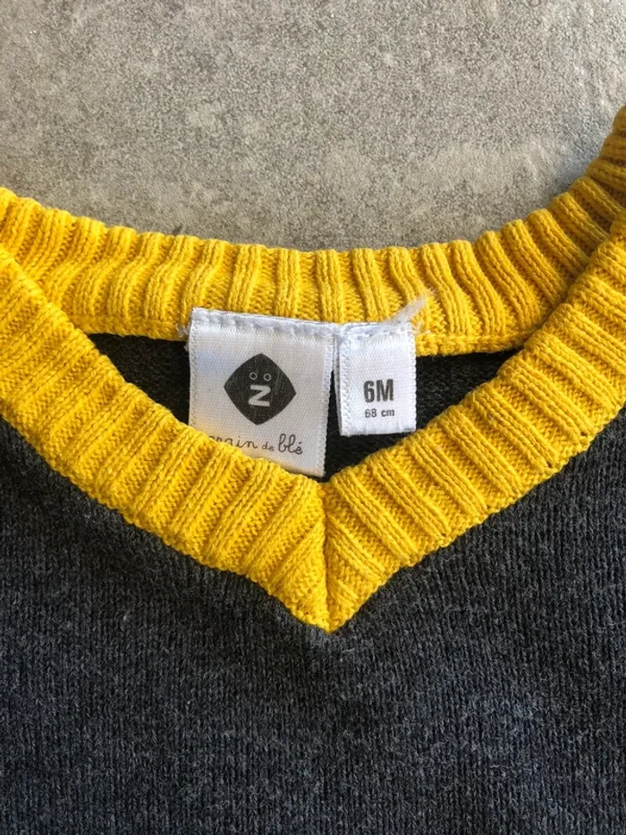 Pull coll V - photo numéro 2