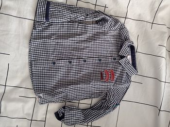 Chemise a carreaux 2 ans