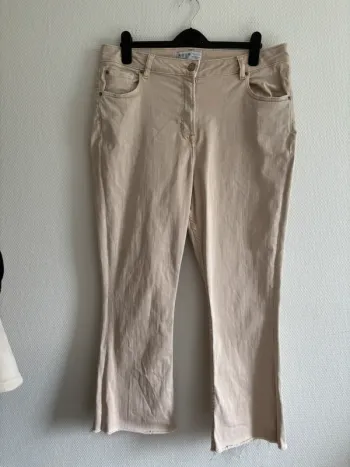 Jean wide leg beige - t44