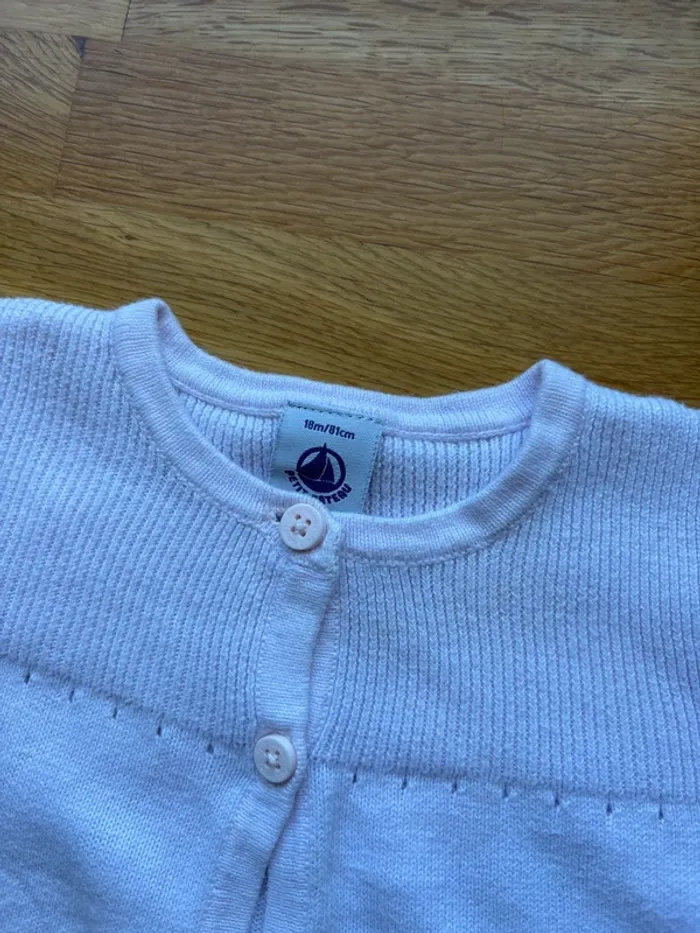 Gilet petit bateau 18 mois fille - photo numéro 2