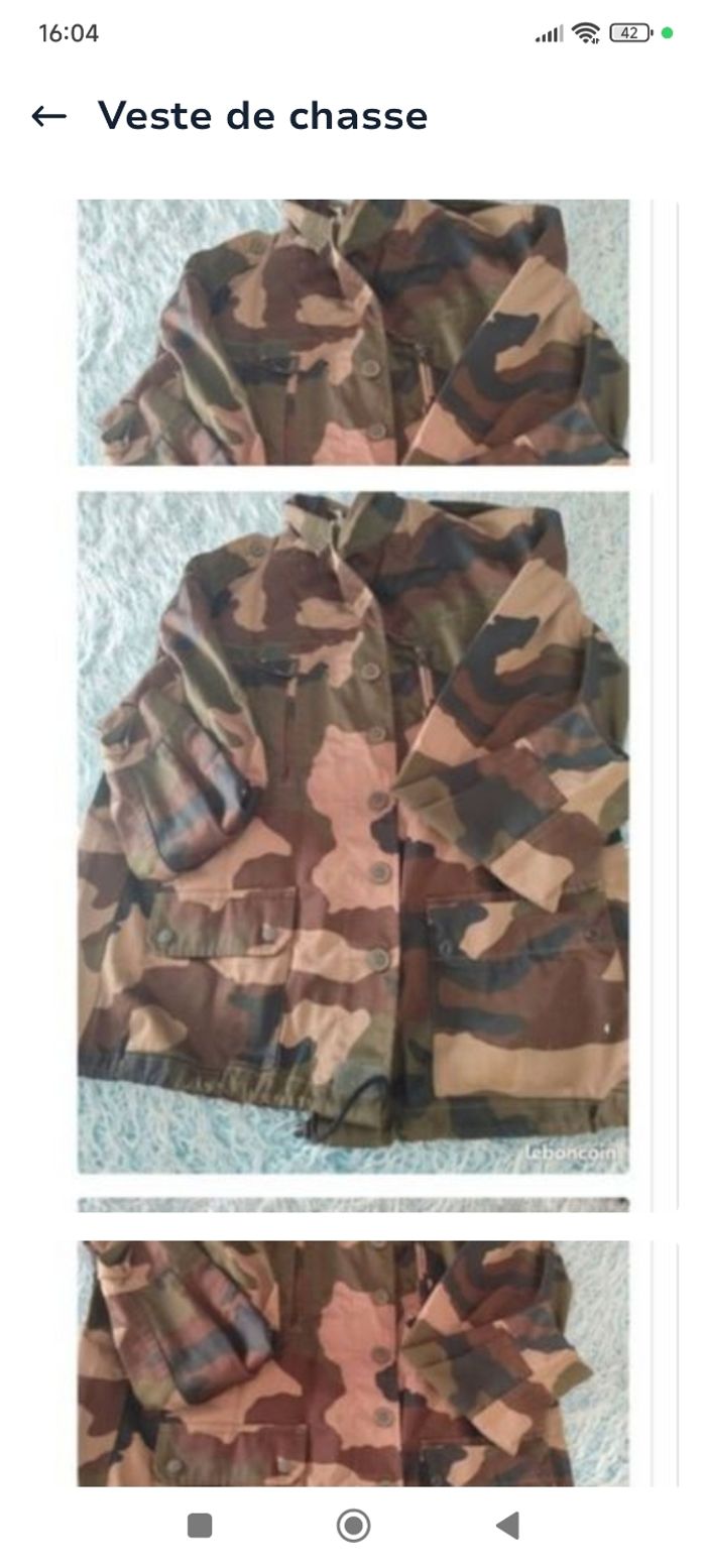 Veste chasse pêche 🎣