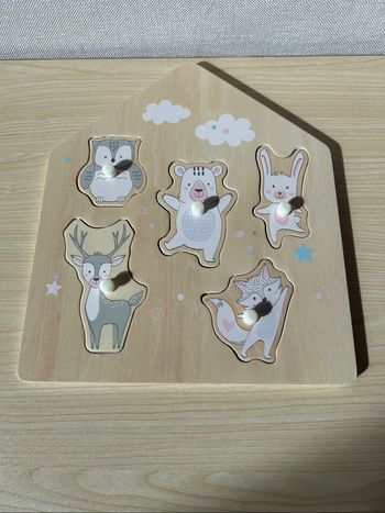 Puzzle à encastrer en bois Playtive