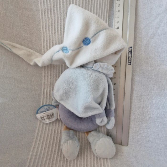 Hochet ours petit chou bleu - photo numéro 5